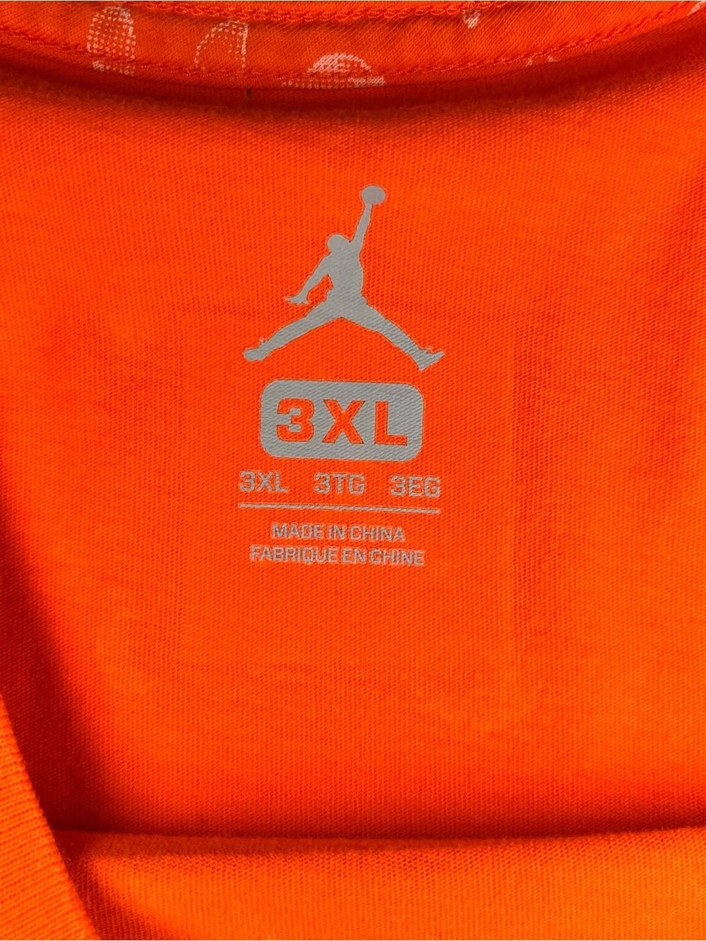 Jordan x Gatorade Be Like Mike Orange Graphic Tee 3XL AJ1165-819